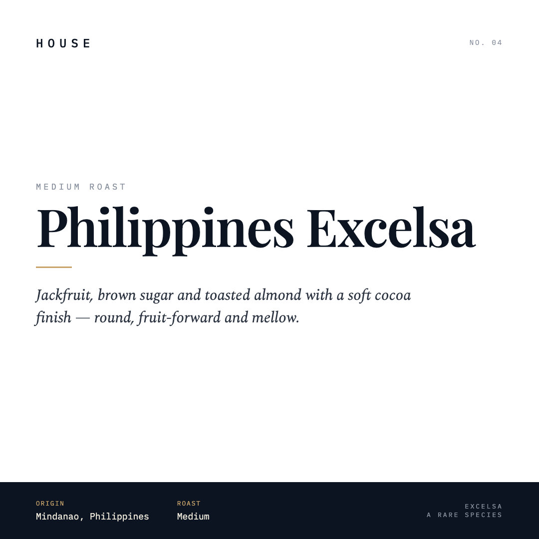 Roasted Philippines Excelsa