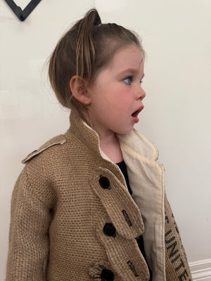 The Tiny Trench — Excelsa Coffee Sack Burlap Edition