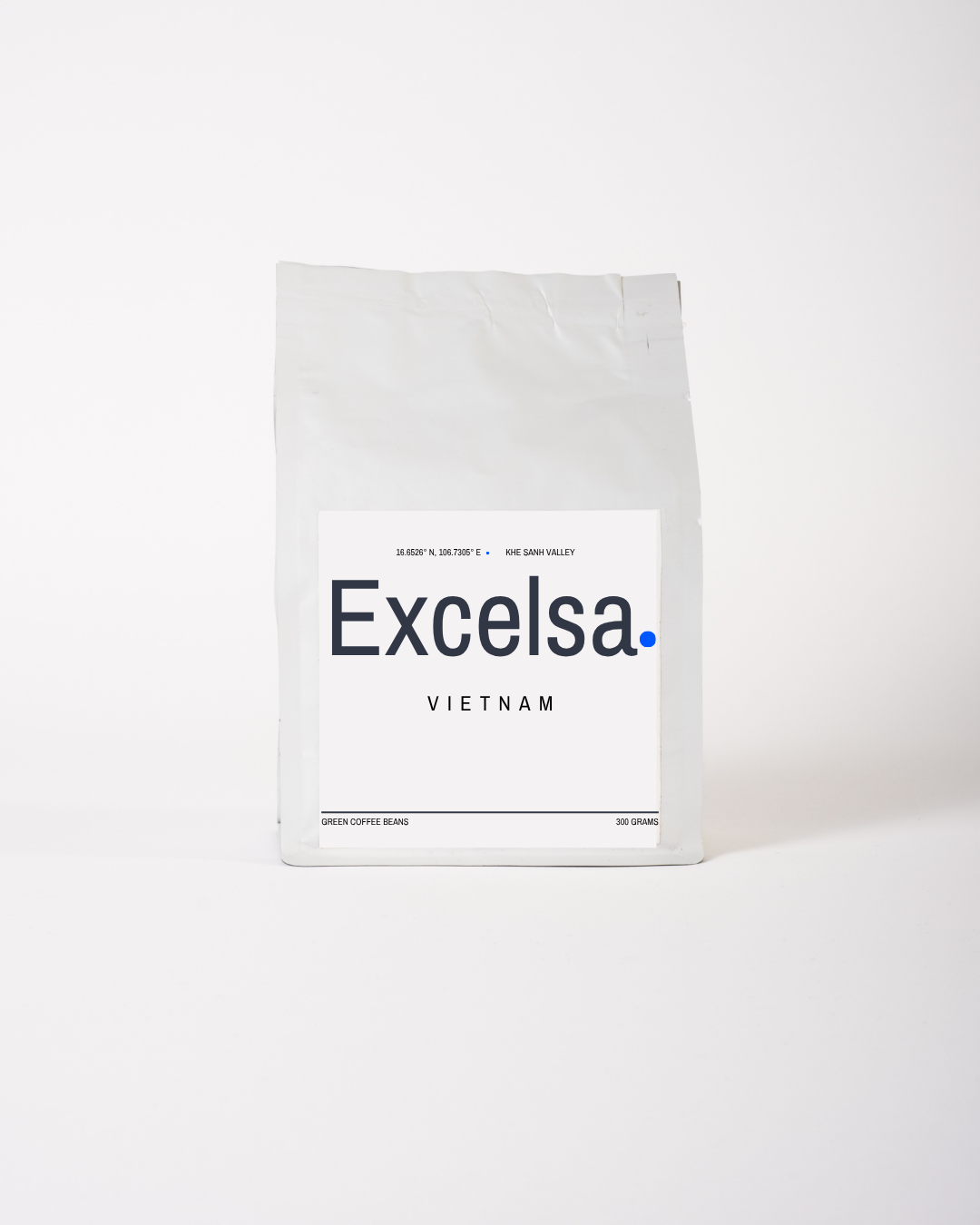 Khe Sanh Valley Excelsa Coffee –  Shade Grown Green Coffee Beans (300g)