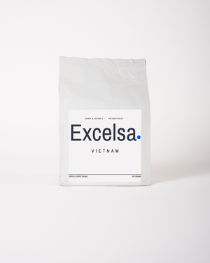 Khe Sanh Valley Excelsa Coffee –  Shade Grown Green Coffee Beans (300g)