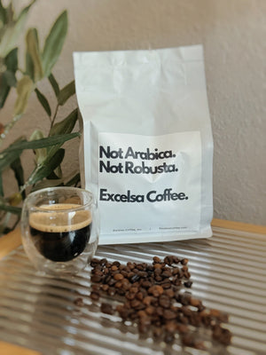 Excelsa Coffee Whole Bean Dark California Roast 12 oz Low Acidity Bold Smooth Coffee
