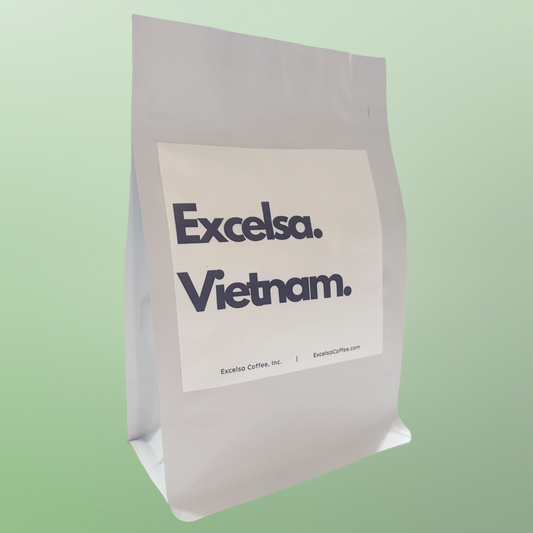 5 lbs. Excelsa Coffee – Vietnam Beans. GREEN. Pesticide-FREE.