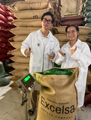 Unroasted Quang Tri Natural Process Green Excelsa