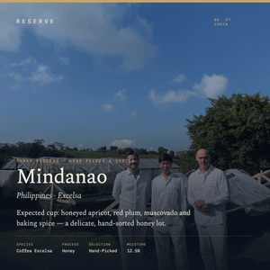 Reserve Unroasted Green Mindanao Philippines Honey Process Excelsa